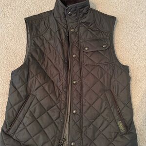 Ralph Lauren Men's Quilted Vest - Forest Green